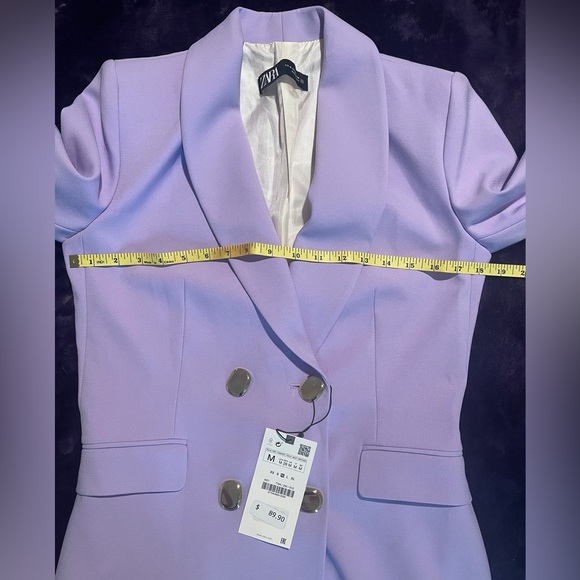 NWT Zara Blazer Dress Sz M - Picture 9 of 16
